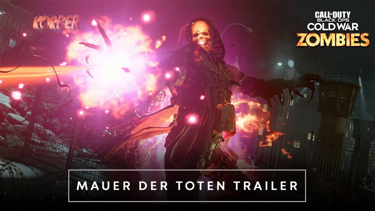 Still from “Mauer Der Toten Trailer | Season Four | Call of Duty®: Black Ops Cold War - Zombies”