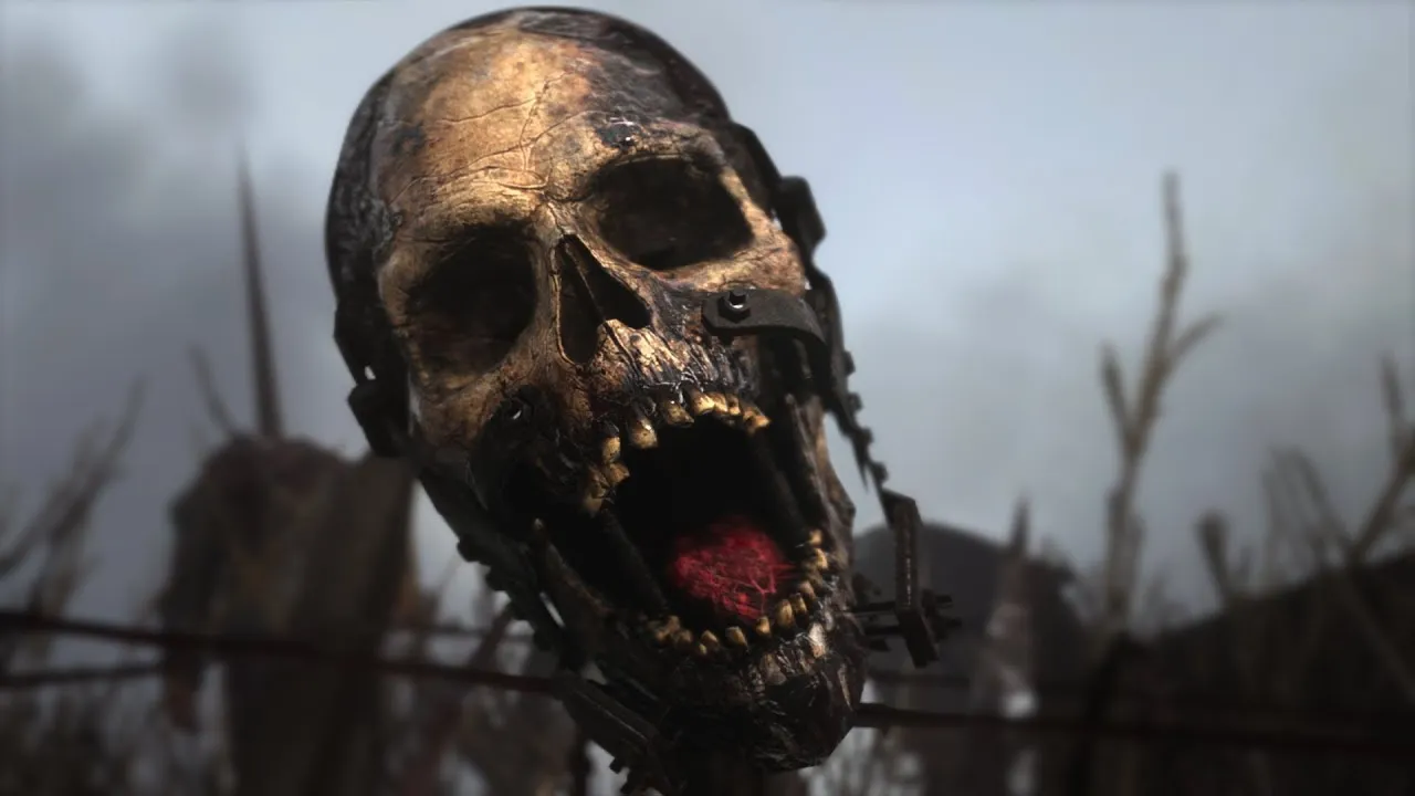 Still from “Call of Duty®: WWII - The Resistance DLC 1 - “The Darkest Shore” Nazi Zombies Trailer”