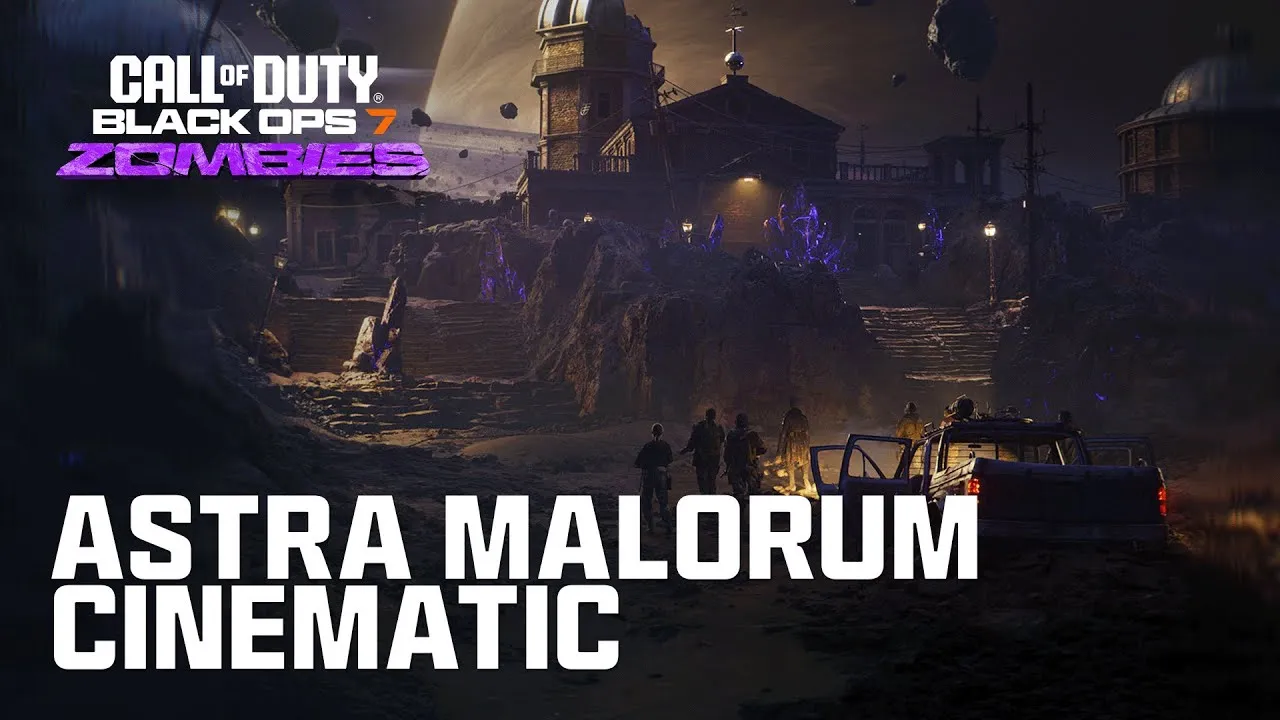 Still from “Astra Malorum Intro Cinematic | Call of Duty: Black Ops 7 Zombies”
