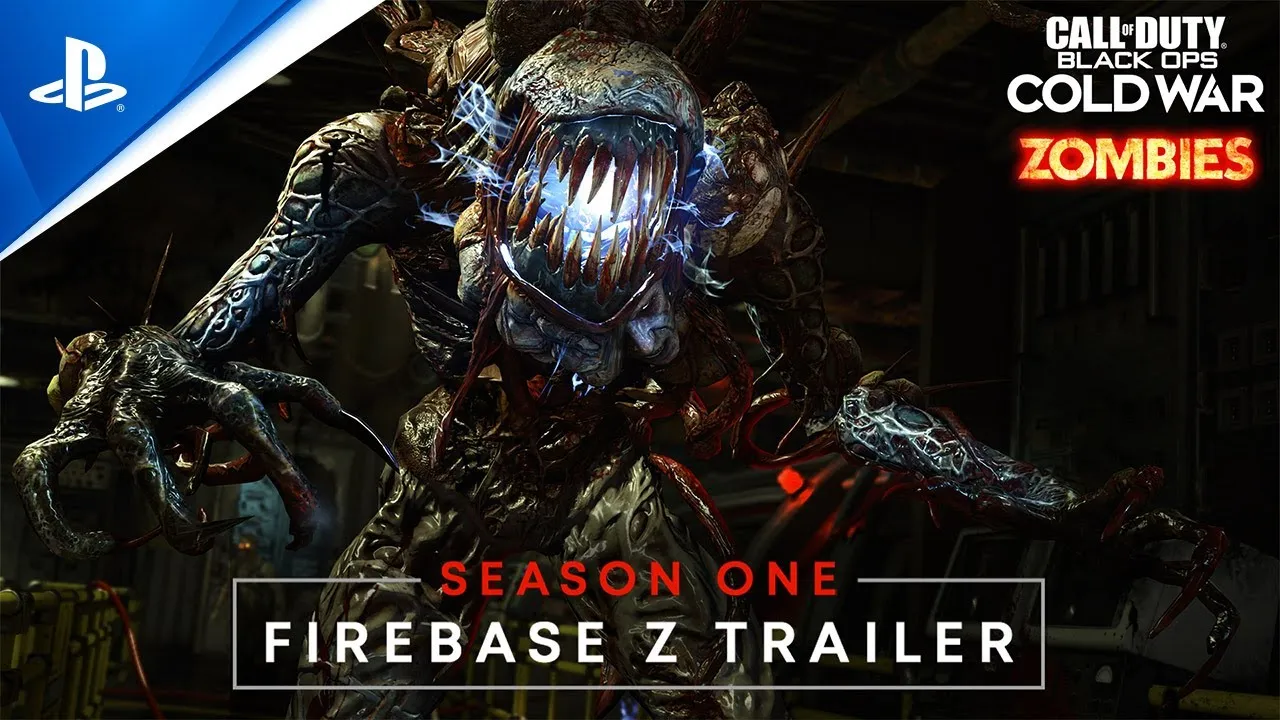 Still from “Call of Duty: Black Ops Cold War - Firebase Z Trailer | PS5, PS4”