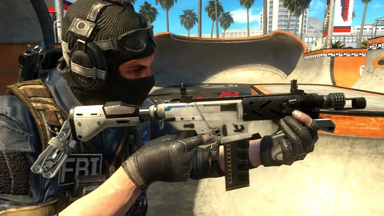 Still from “Revolution DLC Gameplay Trailer - Official Call of Duty: Black Ops 2 Video”