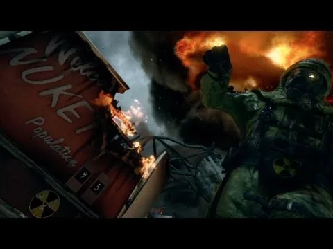 Still from “Nuketown Zombies Trailer - Official Call of Duty: Black Ops 2 Video”