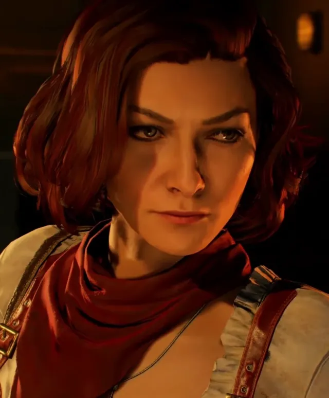Scarlett Rhodes in the Voyage of Despair intro