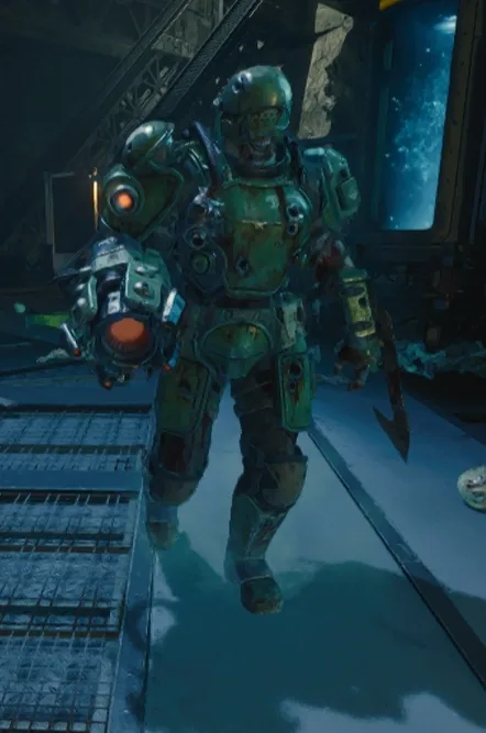 A Mangler with its arm cannon