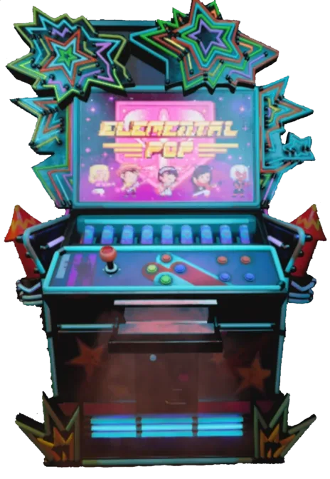 Elemental Pop machine render
